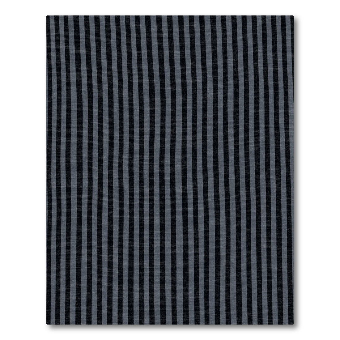 Dark Gray Vertical Stripe Design Rug