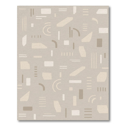 Beige and Neutral Abstract Area Beige Abstract Neutral Area Rug