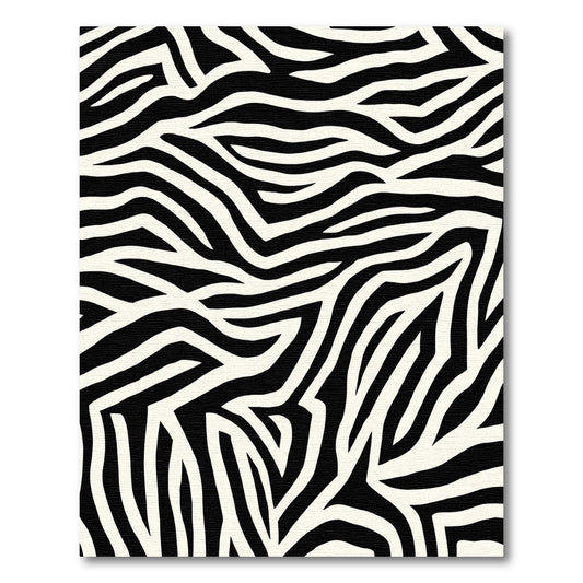 Abstract Animal Print Rug