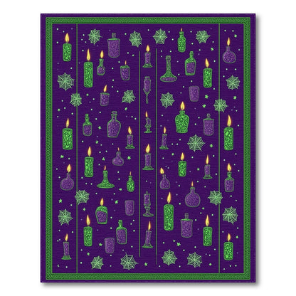 Mystic Purple Potion Candle Area Rug