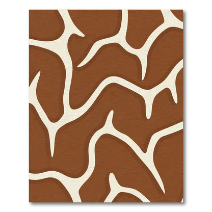 Cream White Organic Animal Spots Rug