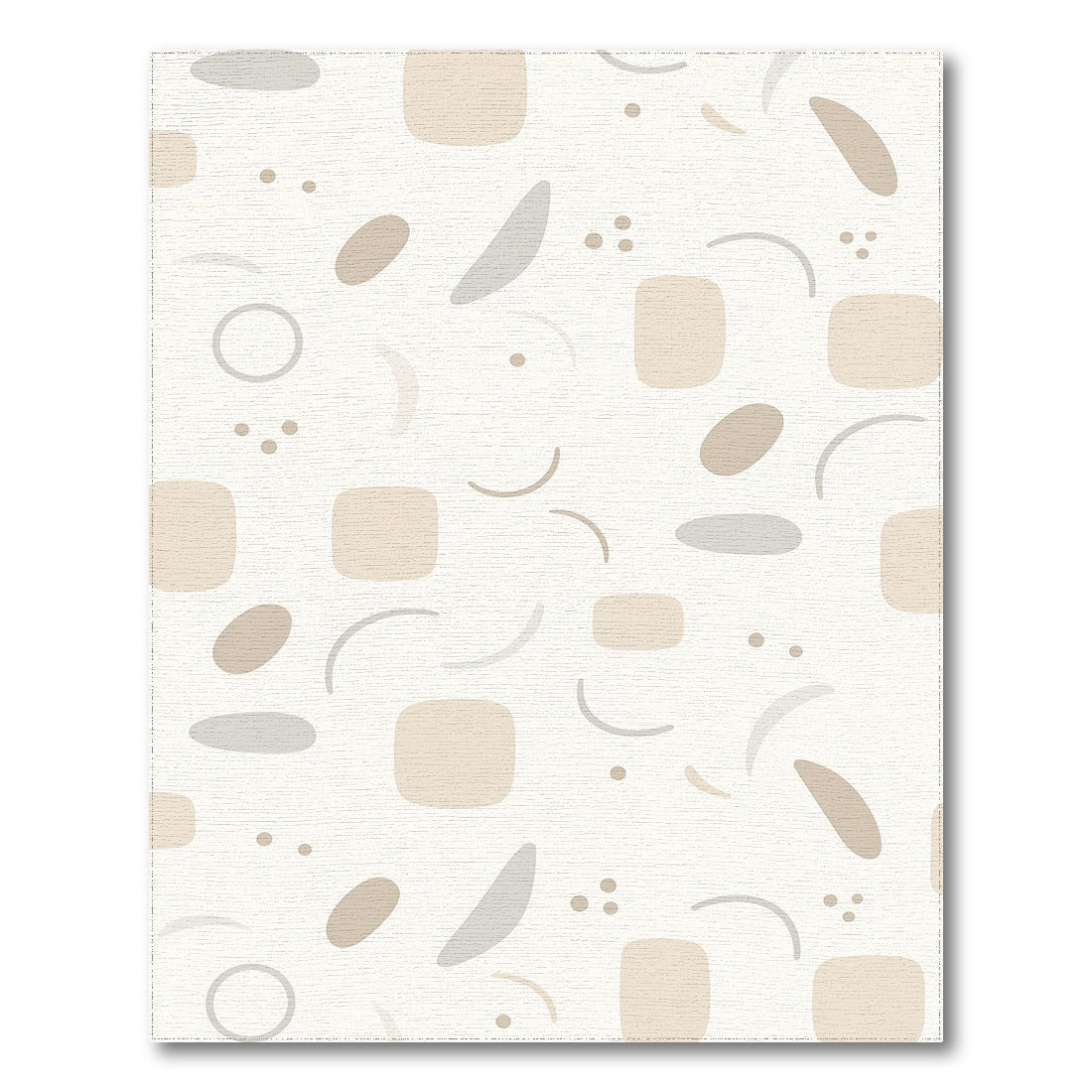 Abstract Area Beige Abstract Neutral Area Rug