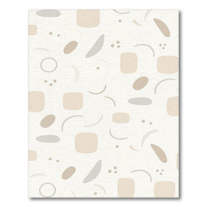 Abstract Area Beige Abstract Neutral Area Rug