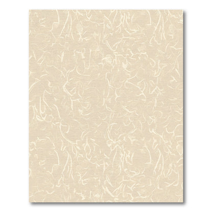Subtle Cream Abstract Swirl Rug
