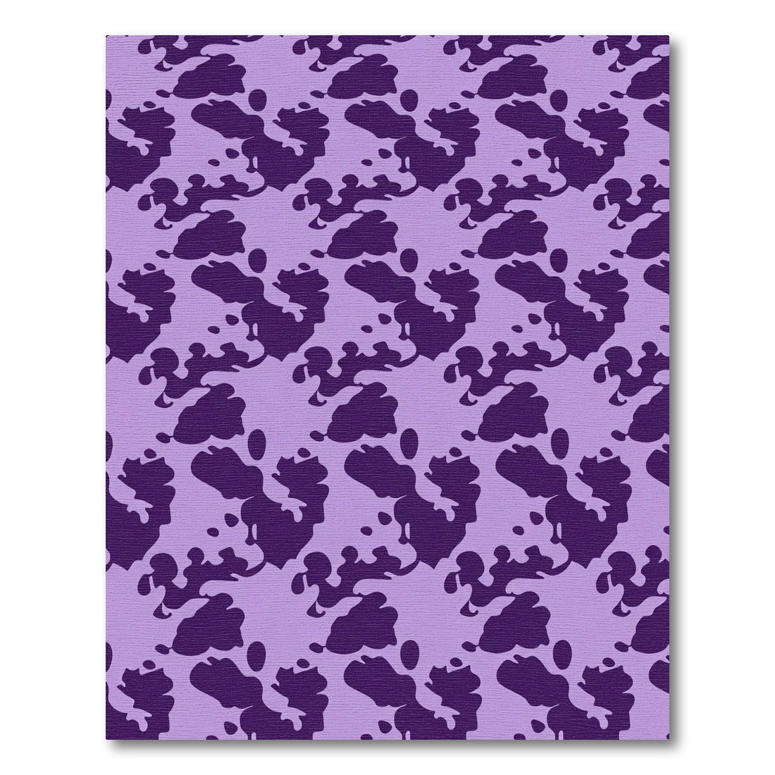 Lavender Purple Organic Splatter Rug