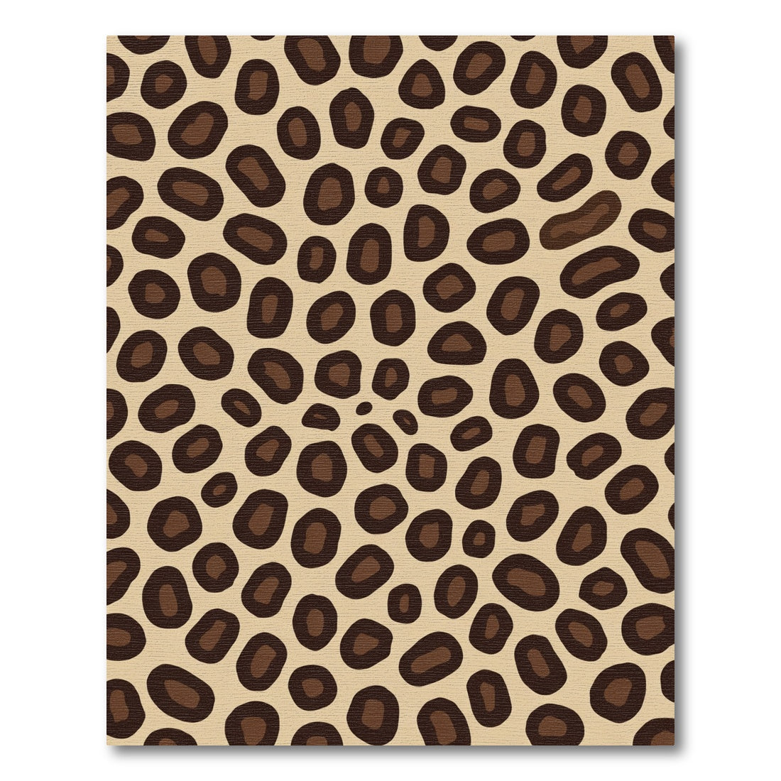 Trendy Leopard Spot Accents Rug