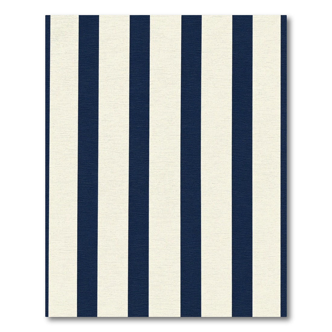 Navy Cream Vertical Stripes Rug