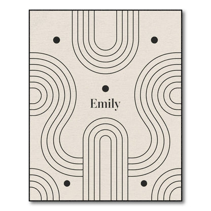 Emily Beige Geometric Area Rug