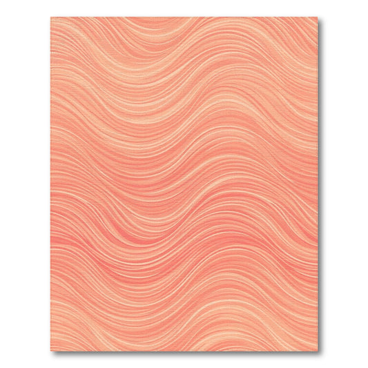 Pink Wavy Abstract Area Rug