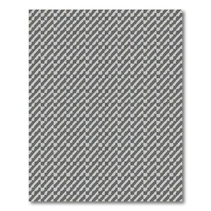 Two Tone Diagonal Stripe Effect Rug