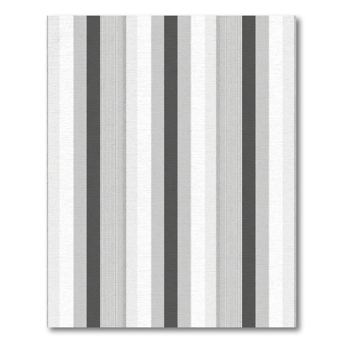 Modern Gray Stripe Variation Rug