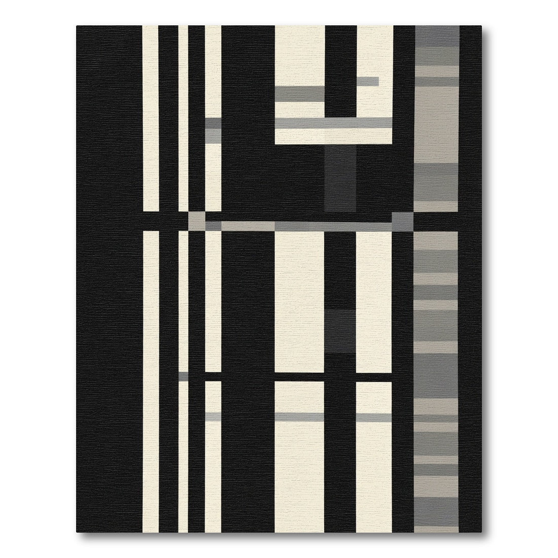 Monochromatic Geometric Block Rug