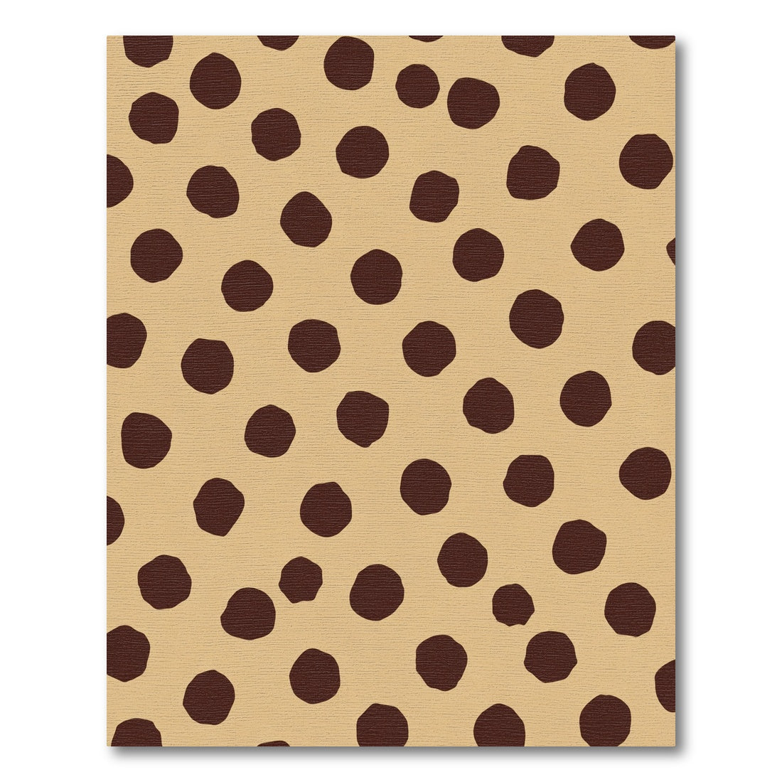 Brown Polka Dot Earthy Rug