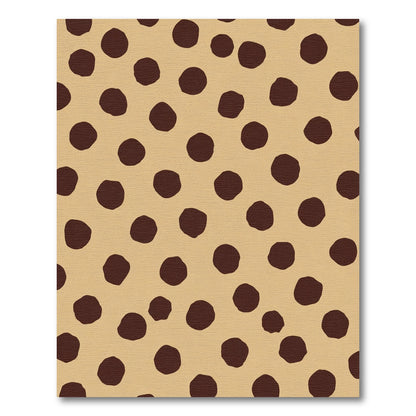 Brown Polka Dot Earthy Rug