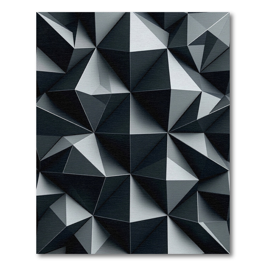 Monochromatic Faceted Geometric Polygon Rug