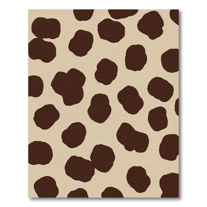 Brown Cow Spot Spots Rug