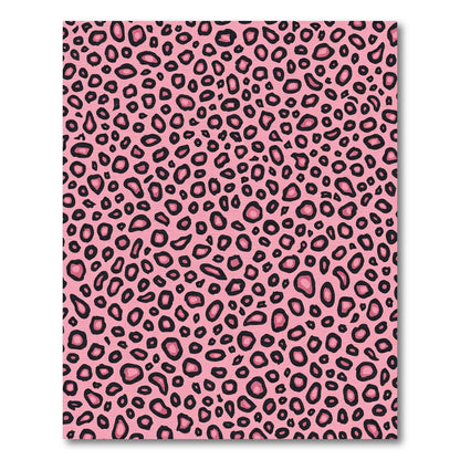 Pink Leopard Spot Spotting Rug