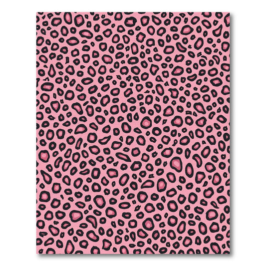 Pink Leopard Spot Spotting Rug