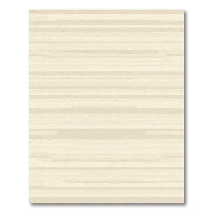 Cream Horizontal Stripe Accent Rug