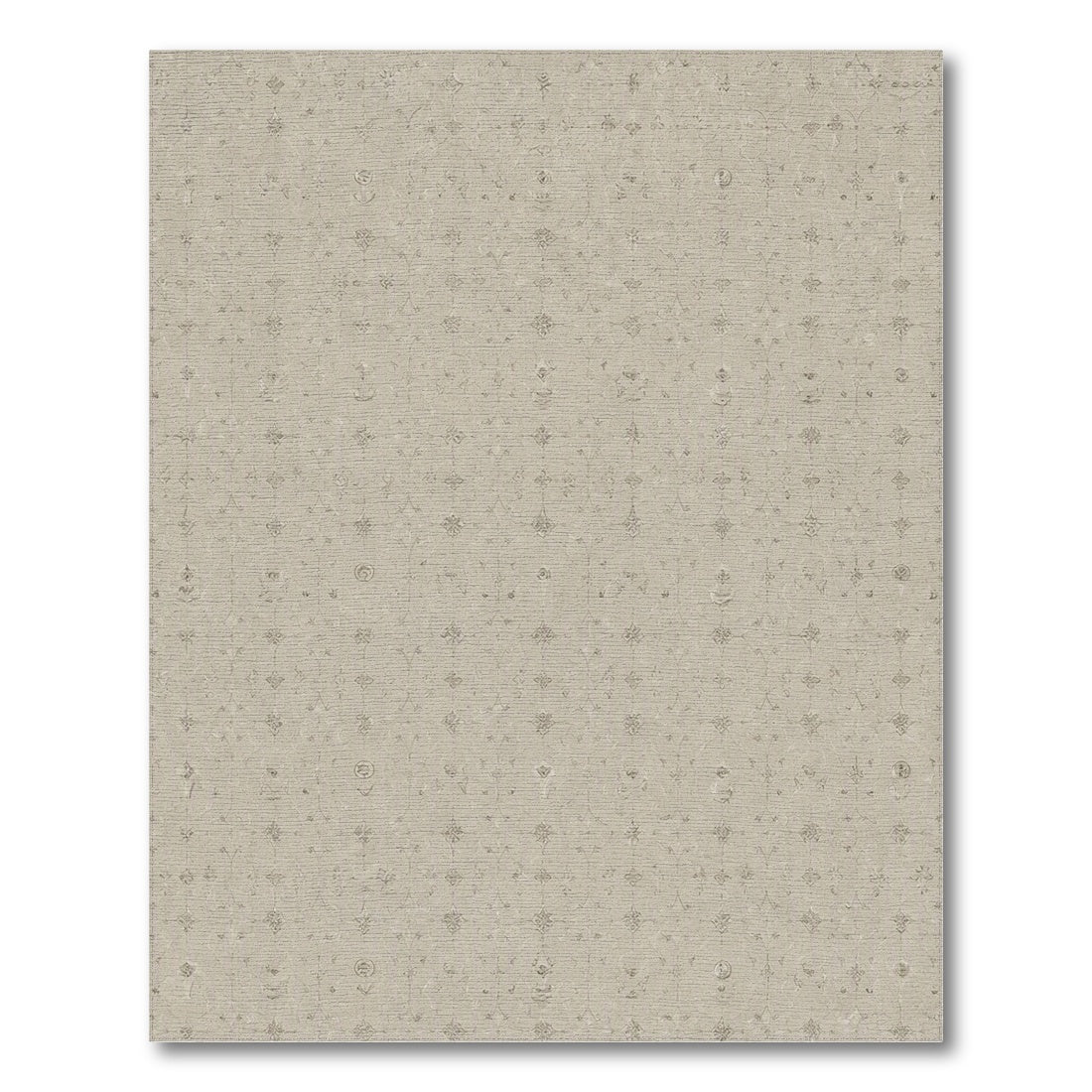 Vintage Floral Beige No. 11 Area Rug
