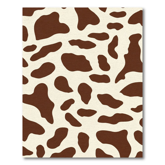 Chocolate Milk Splatter Accents Rug