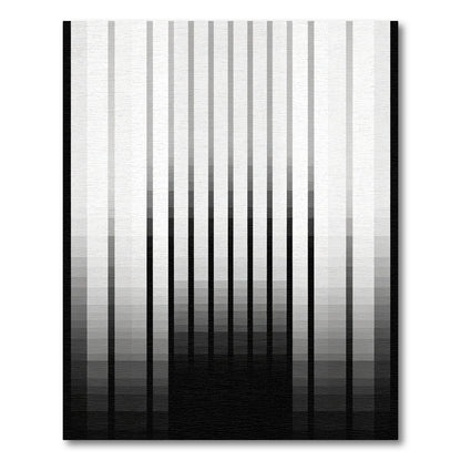 Monochromatic Graduated Stripe Rug