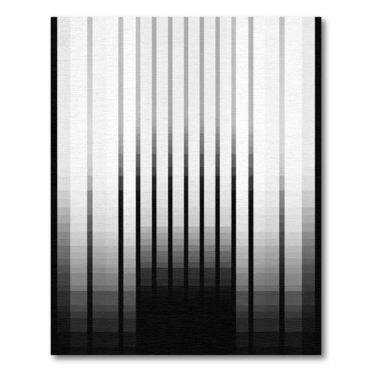 Monochromatic Graduated Stripe Rug