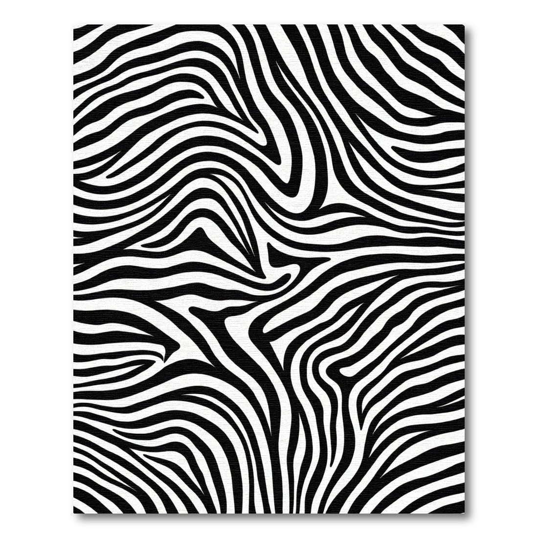 Bold Contrast Swirls Rug