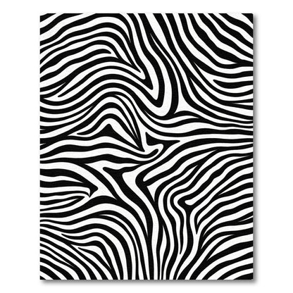 Bold Contrast Swirls Rug