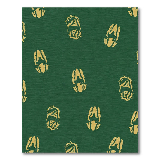 Golden Footprints Emerald Field Rug