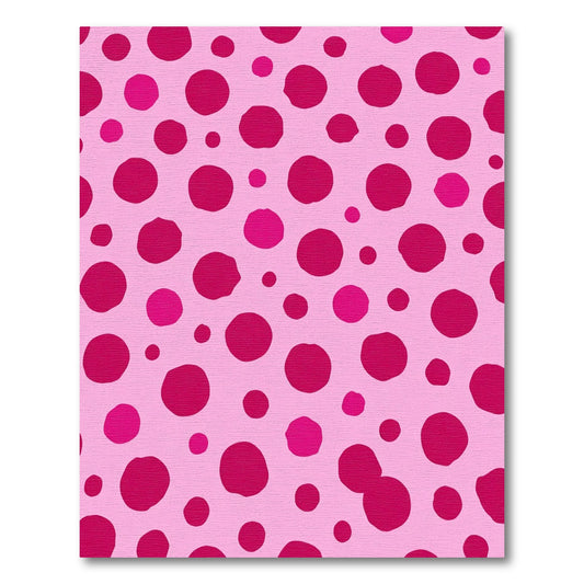 Pink Crimson Dotty Fun Rug