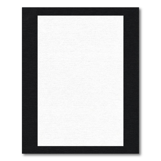Abstract Black And White Geometric Rug