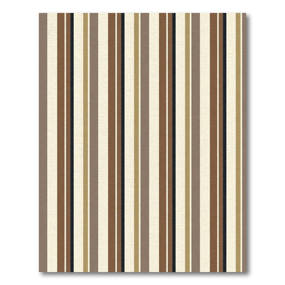 Earthy Tones Vertical Stripes Rug