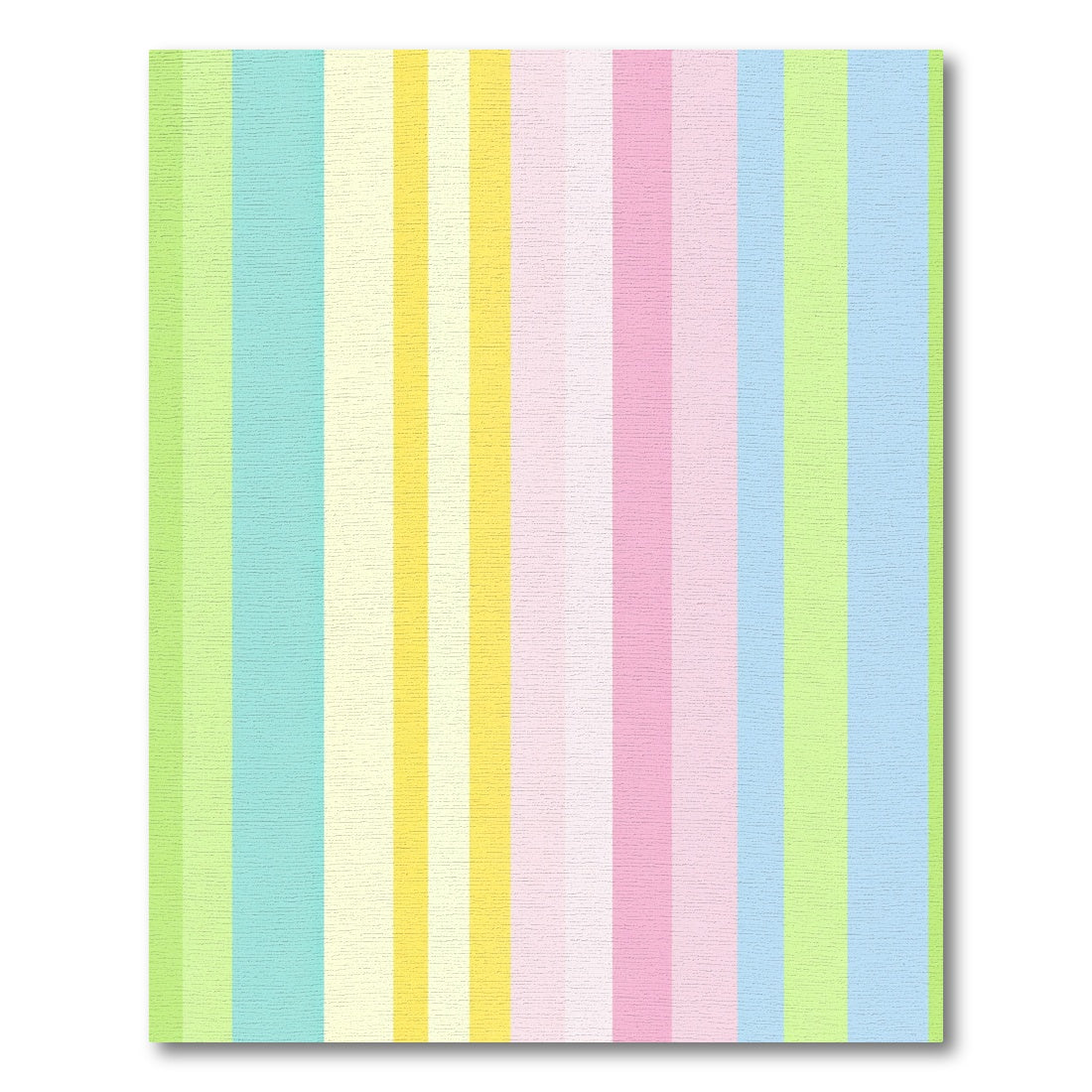 Pastel Rainbow Striped Gradient Rug