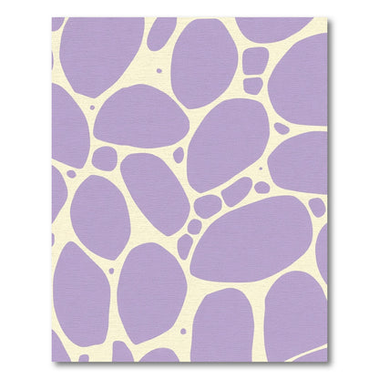 Pastel Organic Blob Composition Rug