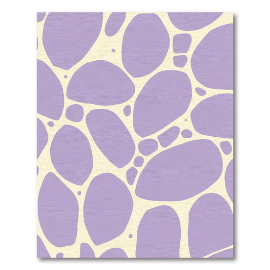 Pastel Organic Blob Composition Rug