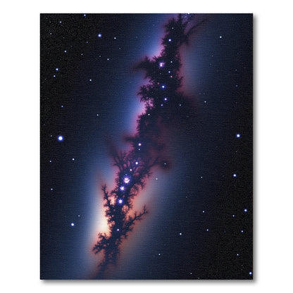 Deep Space Nebula Swirl Rug