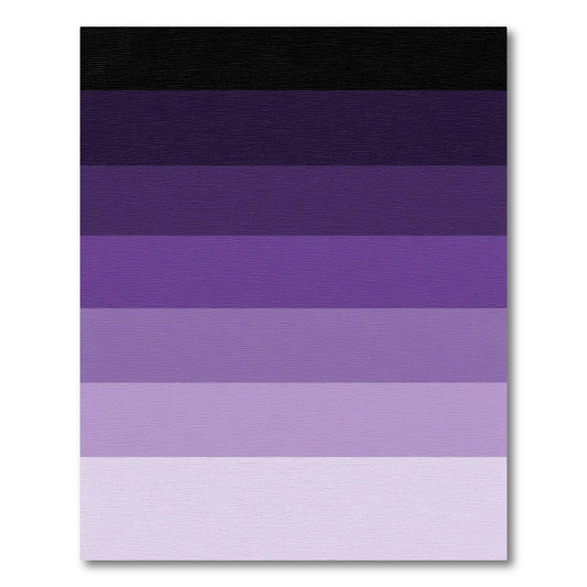 Ombre Indigo Gradient Stripes Rug