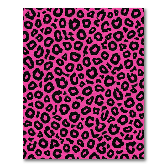 Hot Pink Animal Spots Rug