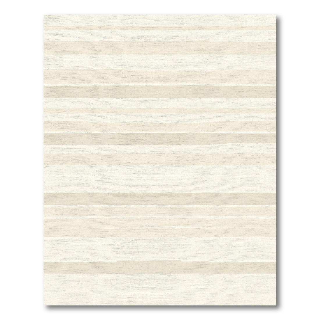 Neutral Subtle Striped Abstract Rug