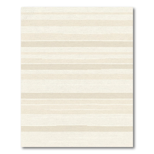 Neutral Subtle Striped Abstract Rug