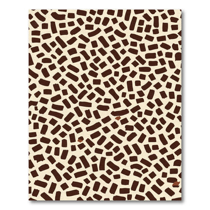 Brown Dash Scatter Texture Rug