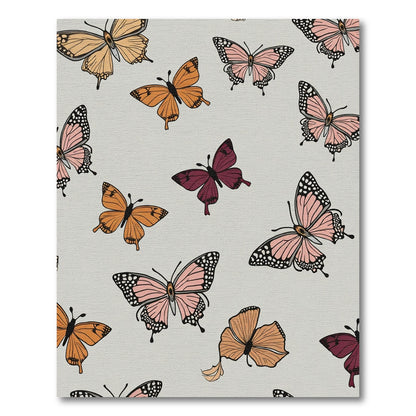 Whimsical Flying Butterfly Collection Rug