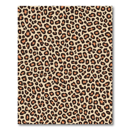 Bold Leopard Spots Animal Print Rug