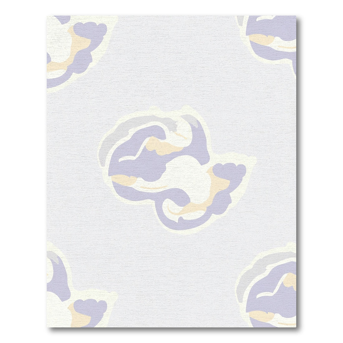 Pastel Cloud Abstract Composition Rug
