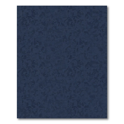 Deep Blue Abstract Camouflage Texture Rug