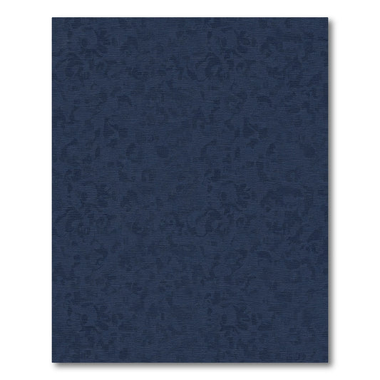 Deep Blue Abstract Camouflage Texture Rug