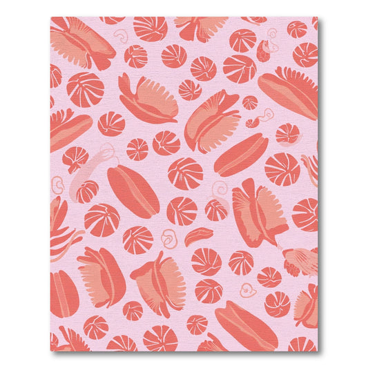 Coral Bloom Organic Elements Rug