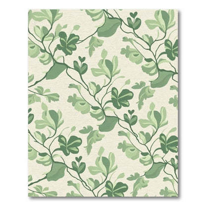 Verdant Green Botanical Garden Rug