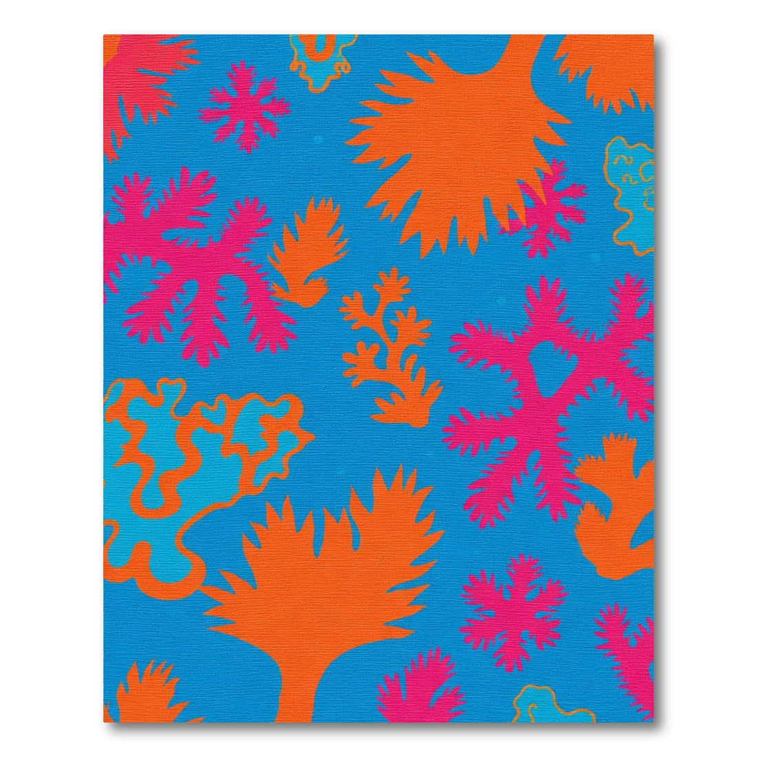 Coral Reef Ocean Bold Abstract Rug